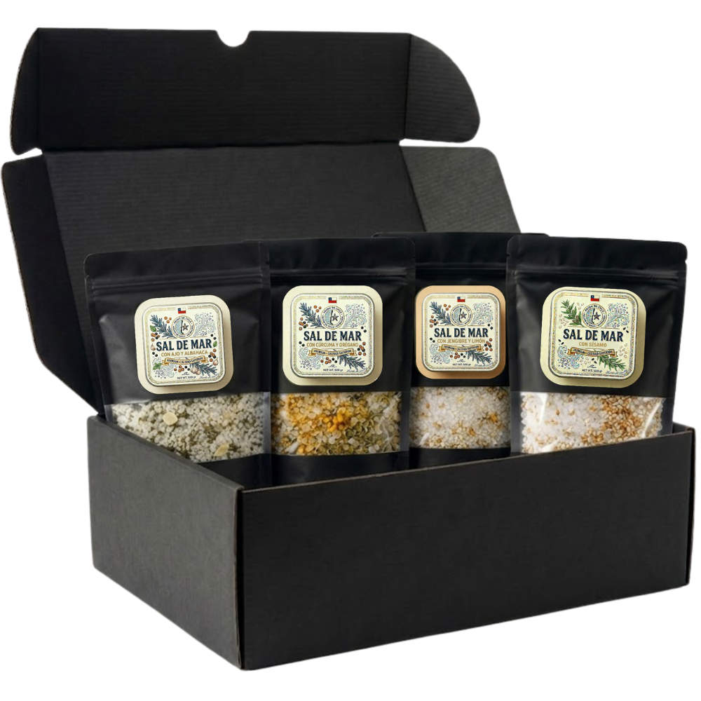 Pack Sal de Mar Sabores de la Tierra - Marlini Gourmet