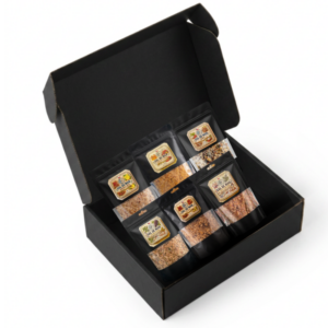 Pack Cítrico - caja con 6 sales de mar Marlini Gourmet