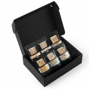 Pack Cocina de Olla (Cazuelas y Guisos) - caja con 6 sales de mar Marlini Gourmet